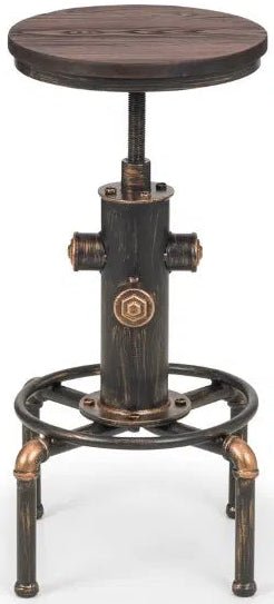 Rockport Pipework Bar Stools - Julian Bowen