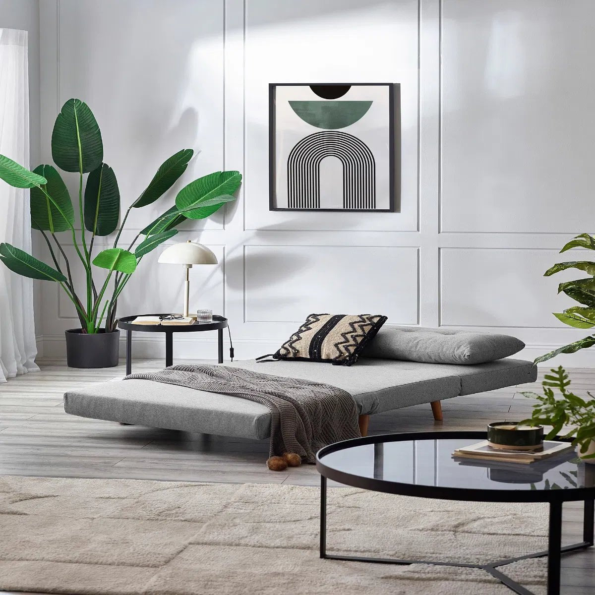 Rowan 3ft Single Fold Out Sofa Bed - Julian Bowen