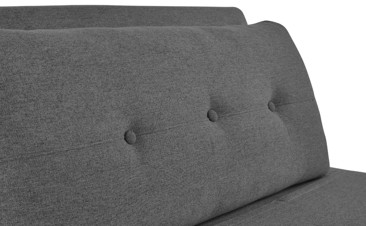Rowan 3ft Single Fold Out Sofa Bed - Julian Bowen
