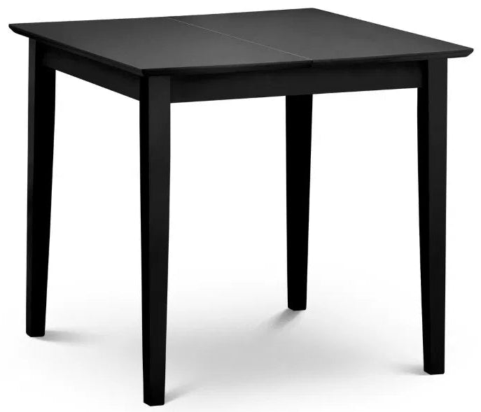 Rufford Butterfly Extending Dining Table With 4 Coast Chairs - Julian Bowen