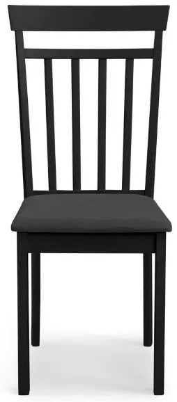 Rufford Butterfly Extending Dining Table With 4 Coast Chairs - Julian Bowen