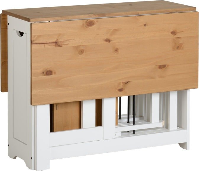 Santos Butterfly Folding Space Saving Dining Set - Seconique