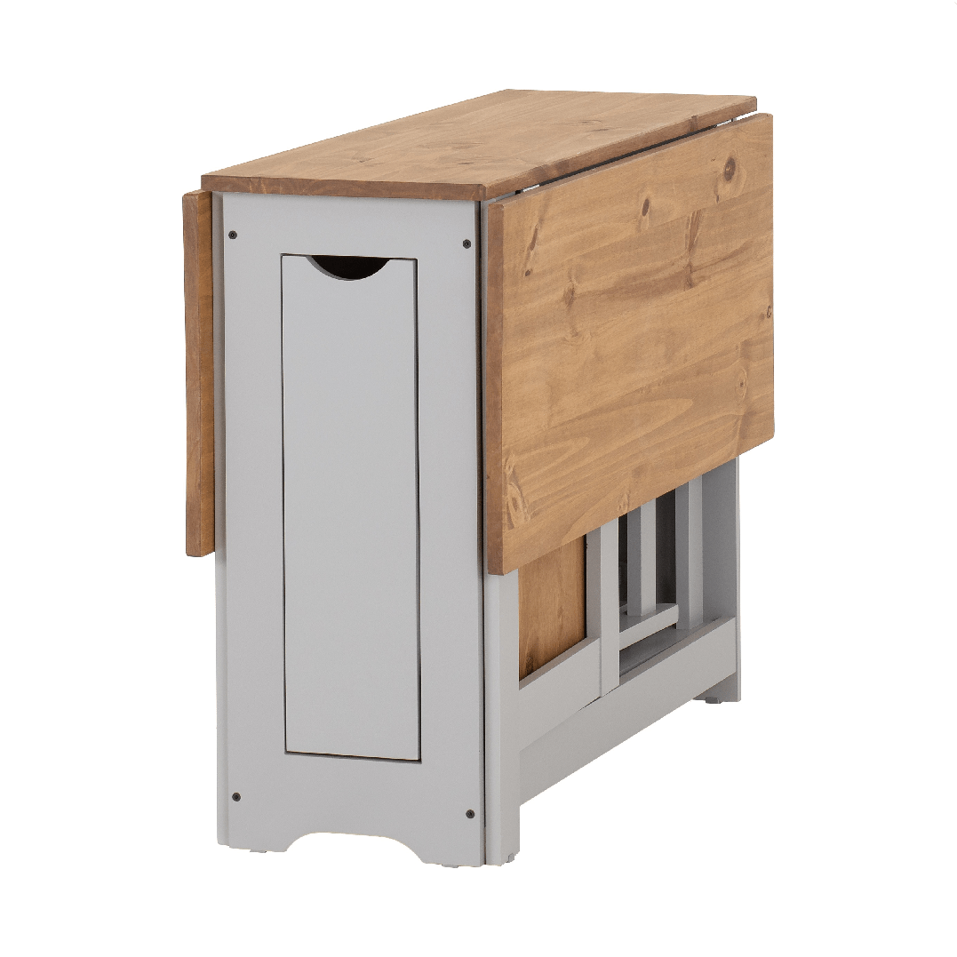 Santos Butterfly Folding Space Saving Dining Set - Seconique