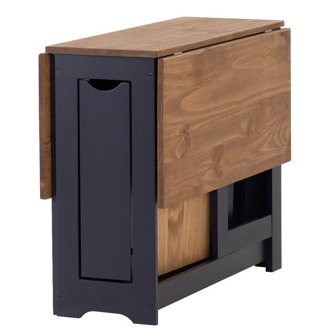 Santos Butterfly Folding Space Saving Dining Set - Seconique