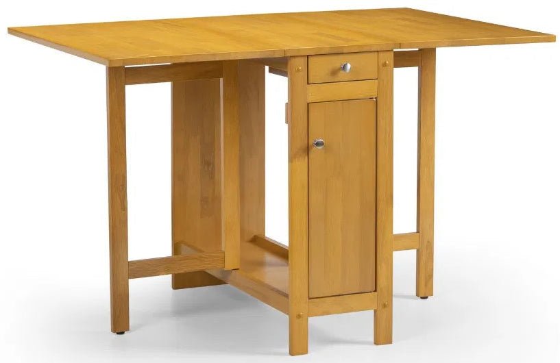 Savoy Butterfly Folding Space Saving Dining Set - Julian Bowen