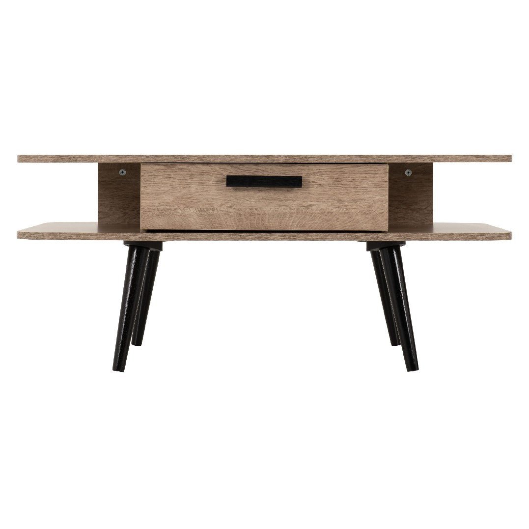 Saxton 1 Drawer Coffee Table - Seconique
