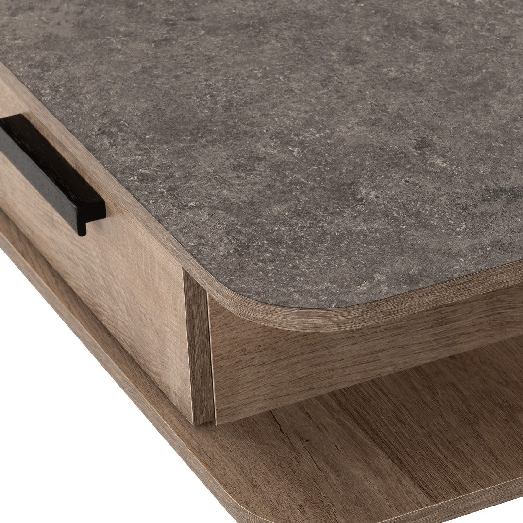 Saxton 2 Drawer TV Unit - Seconique