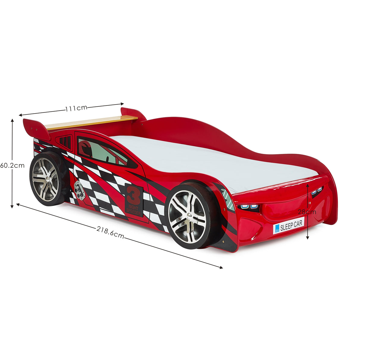 Scorpion Children's Single Race Car Bed - Julian Bowen