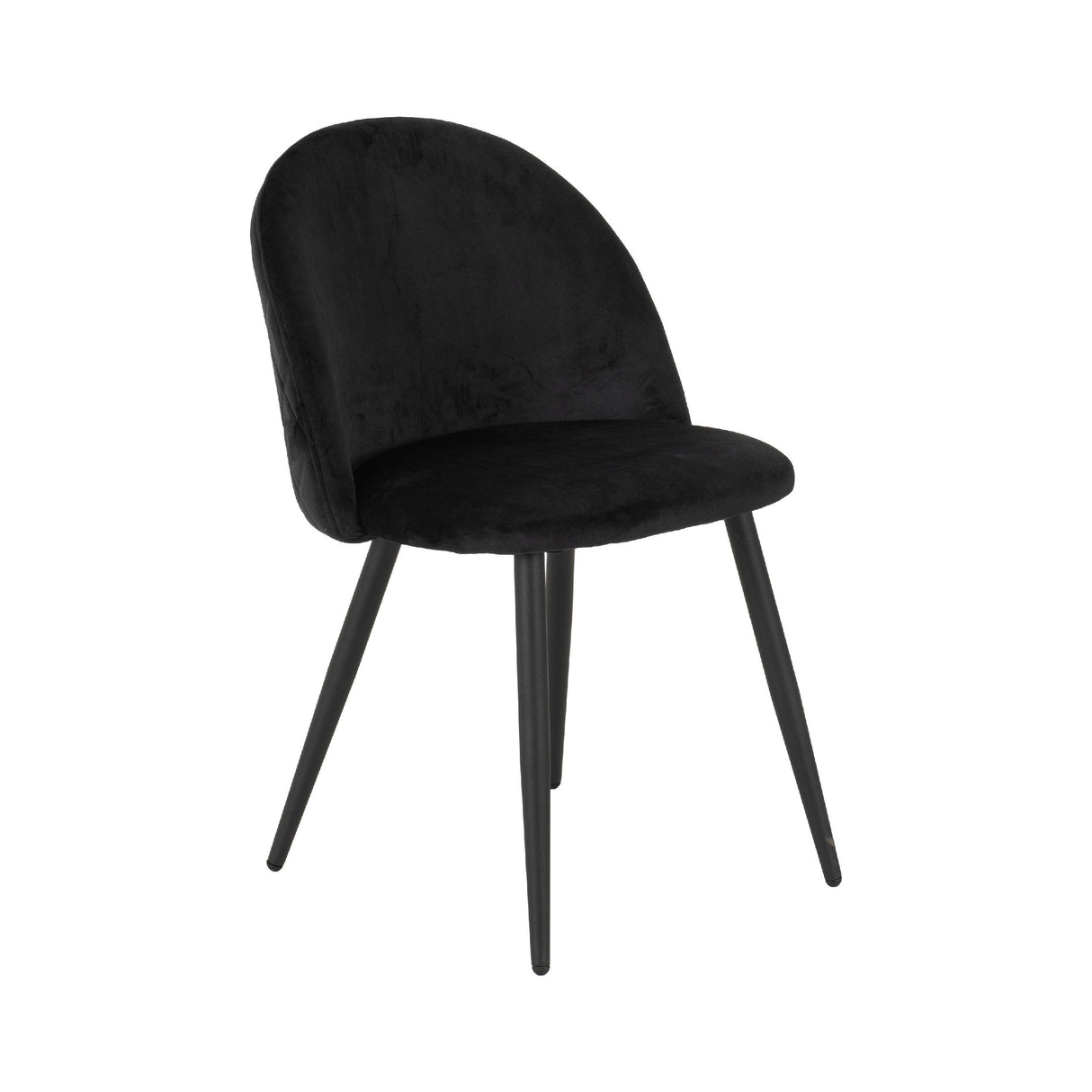 Set of 4 Marlow Velvet Dining Chairs - Seconique