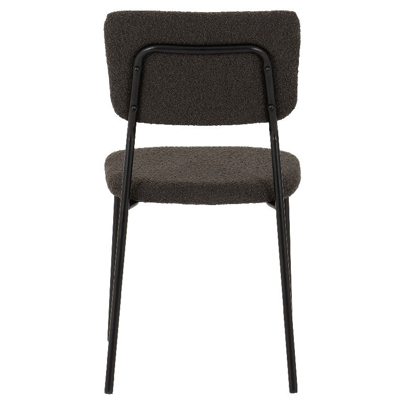 Set of 4 Sheldon Boucle Fabric Chairs - Seconique