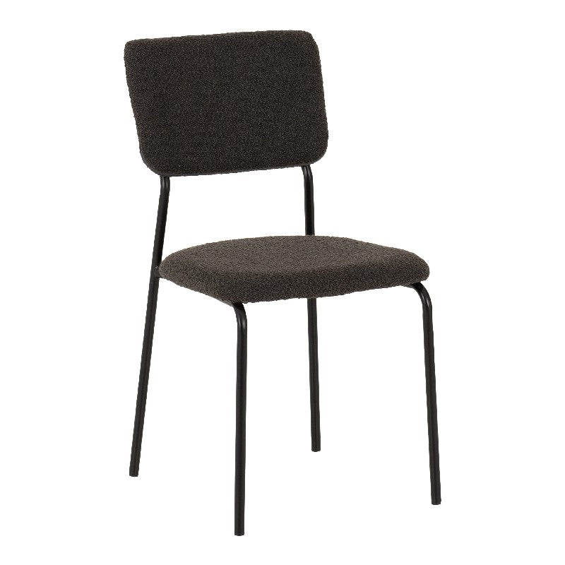 Set of 4 Sheldon Boucle Fabric Chairs - Seconique