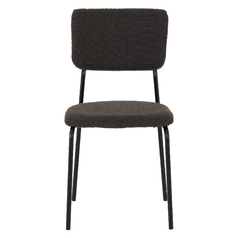 Set of 4 Sheldon Boucle Fabric Chairs - Seconique