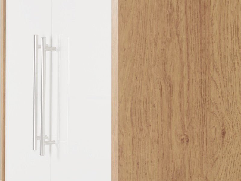 Seville 2 Door 1 Drawer Wardrobe - Seconique