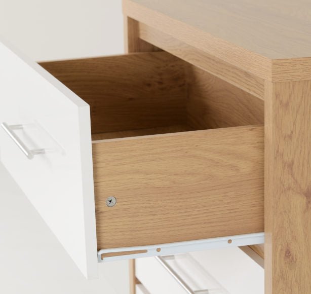 Seville 3 Drawer Chest - Seconique