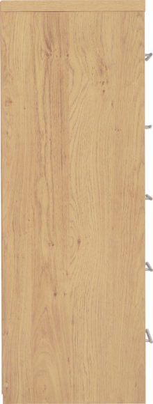 Seville 5 Drawer Narrow Tallboy Chest - Seconique