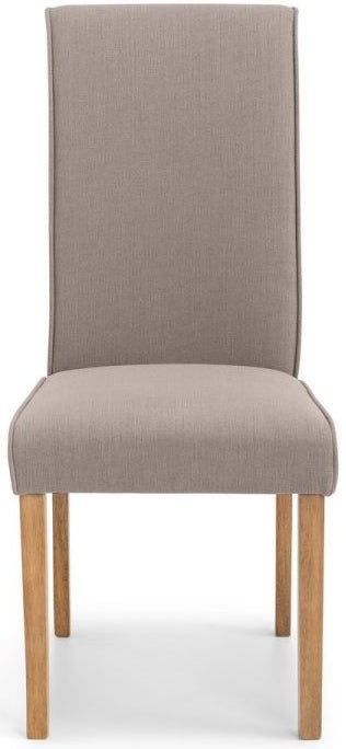 Seville Linen Dining Chair - Julian Bowen
