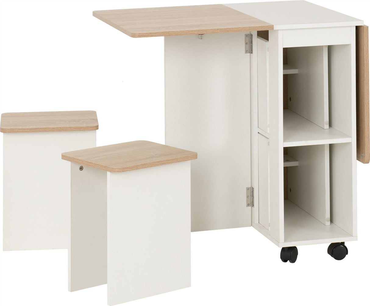 Seymore Stowaway Dining Set - Seconique
