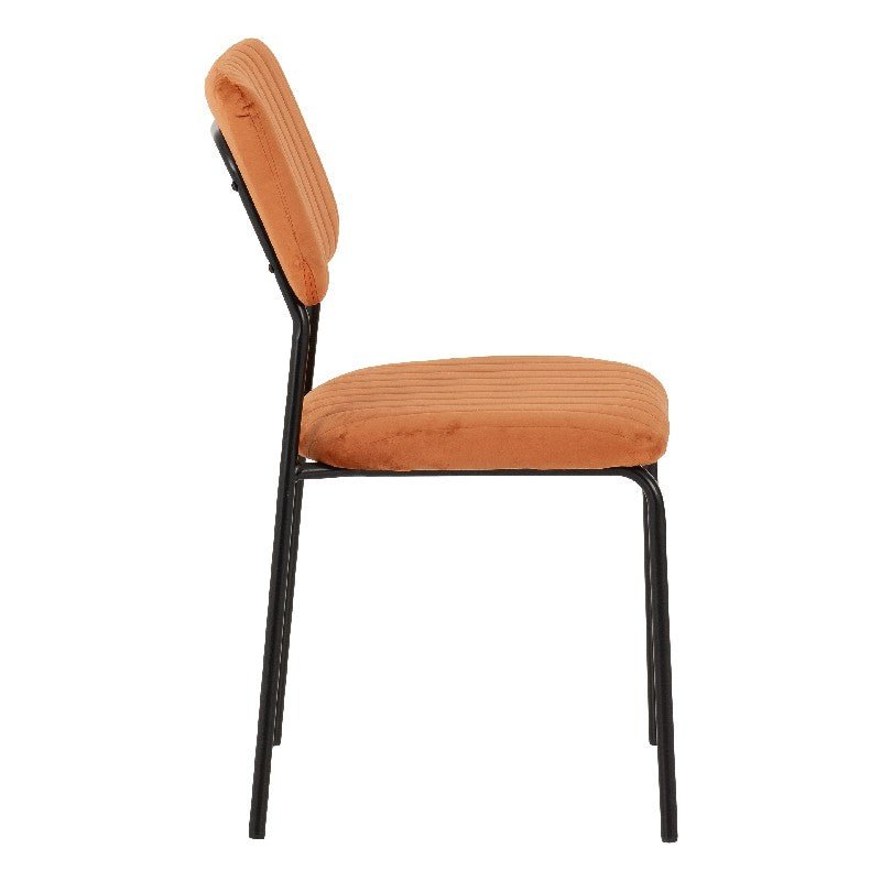 Sheldon Round Glass Dining Set with 4 Velvet Chairs - Seconique