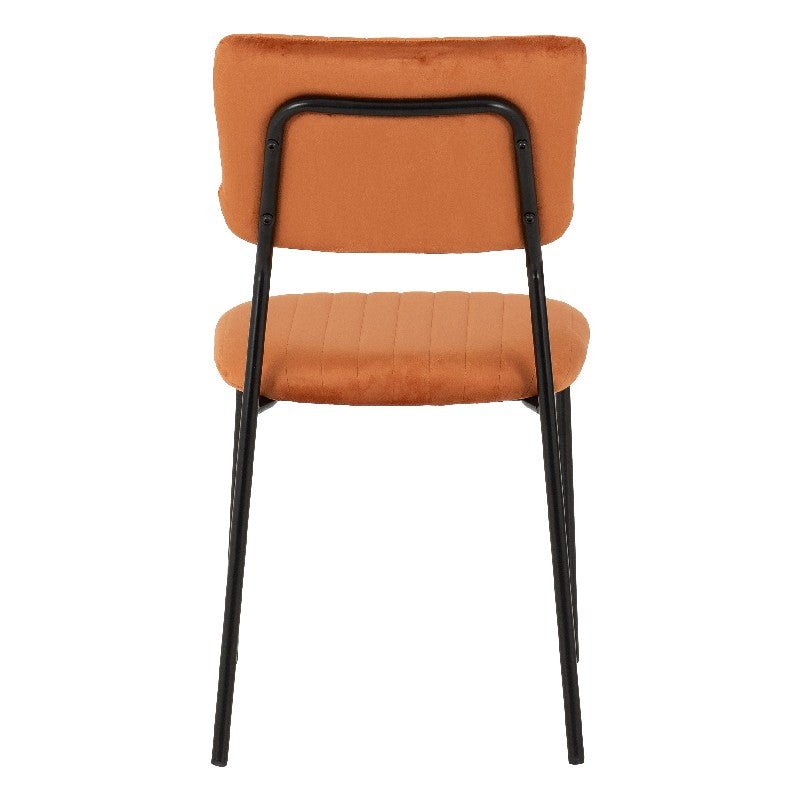 Sheldon Round Wooden Dining Set with 4 Velvet Chairs - Seconique