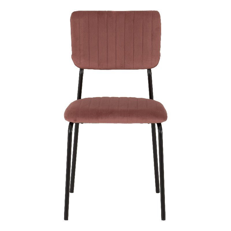 Sheldon Round Wooden Dining Set with 4 Velvet Chairs - Seconique