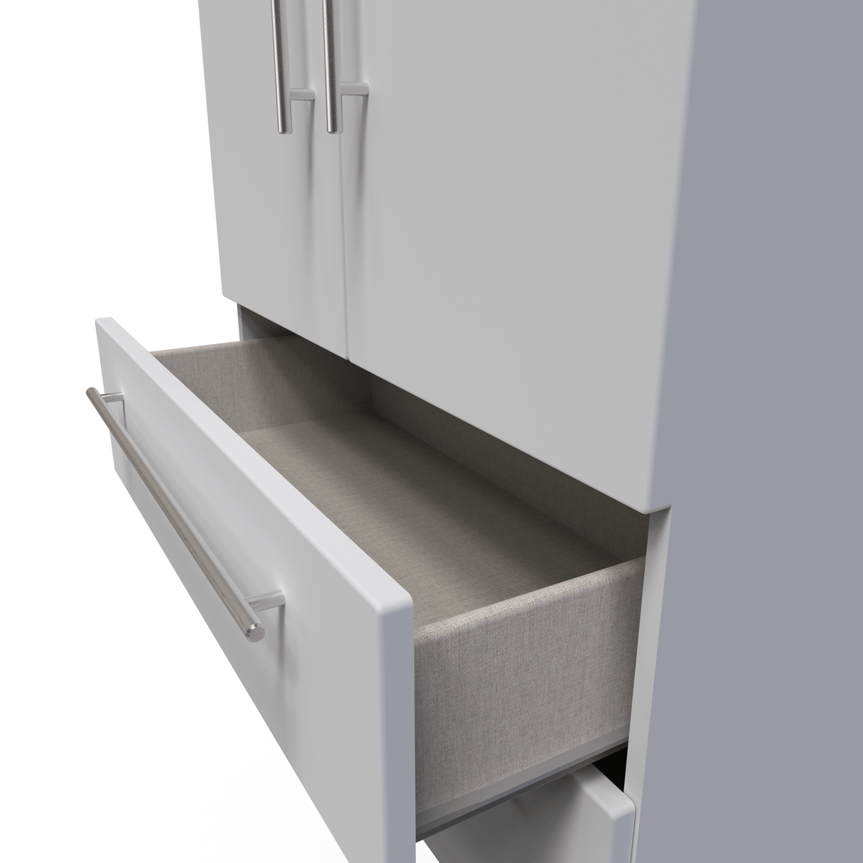 Sherwood 2 Door 2 Drawer Wardrobe - Welcome Furniture