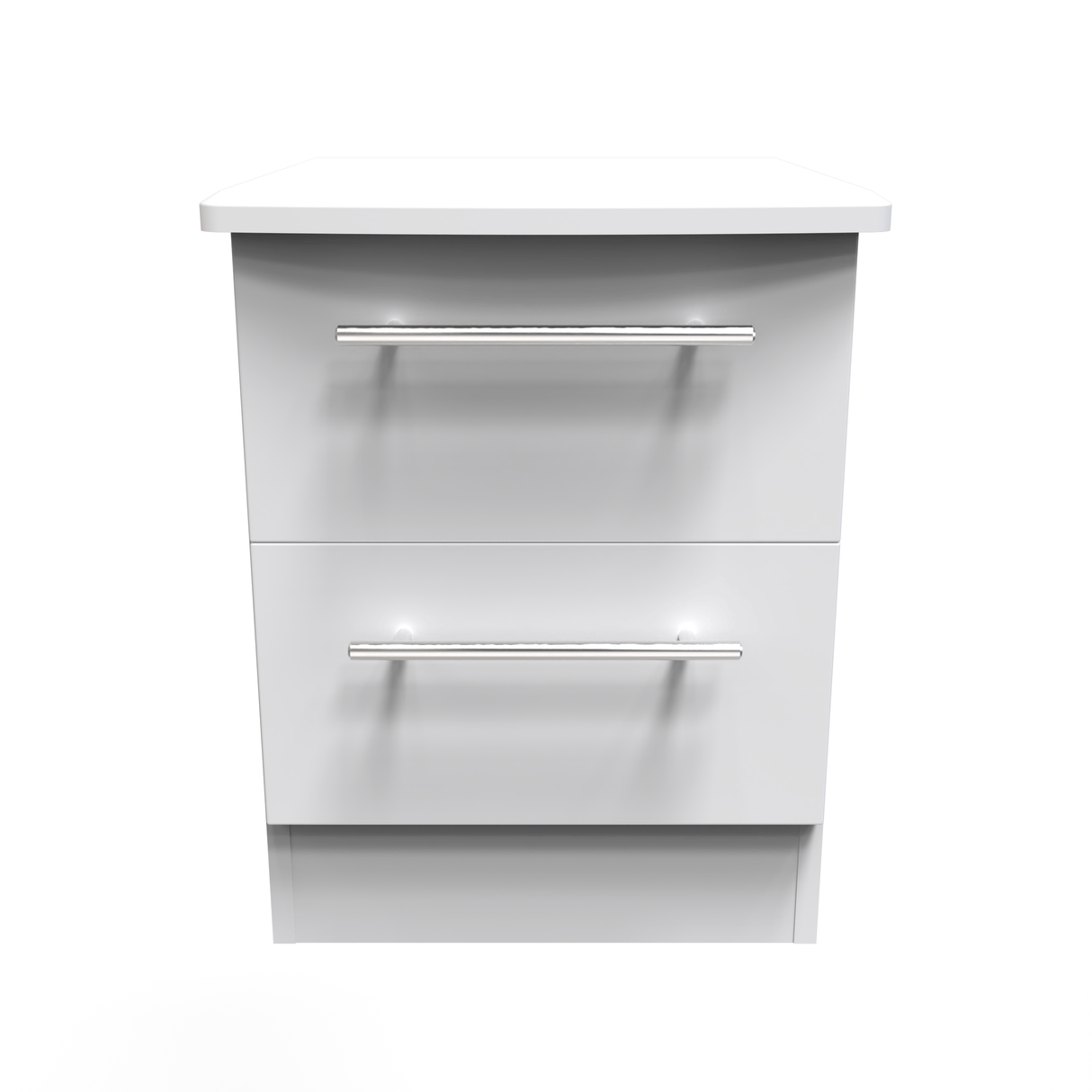 Sherwood 2 Drawer Bedside Cabinet - Welcome Furniture