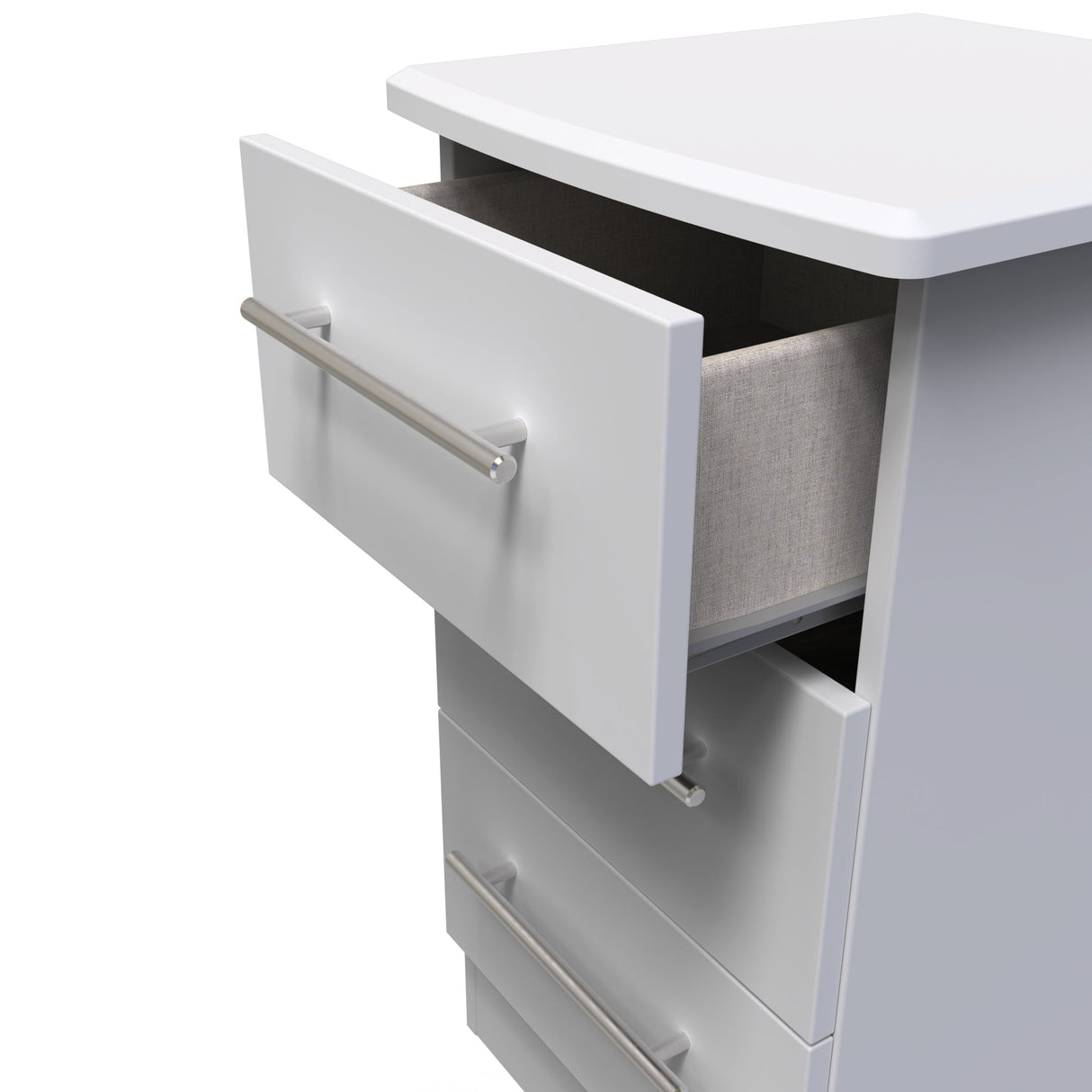 Sherwood 3 Drawer Bedside Cabinet - Welcome Furniture