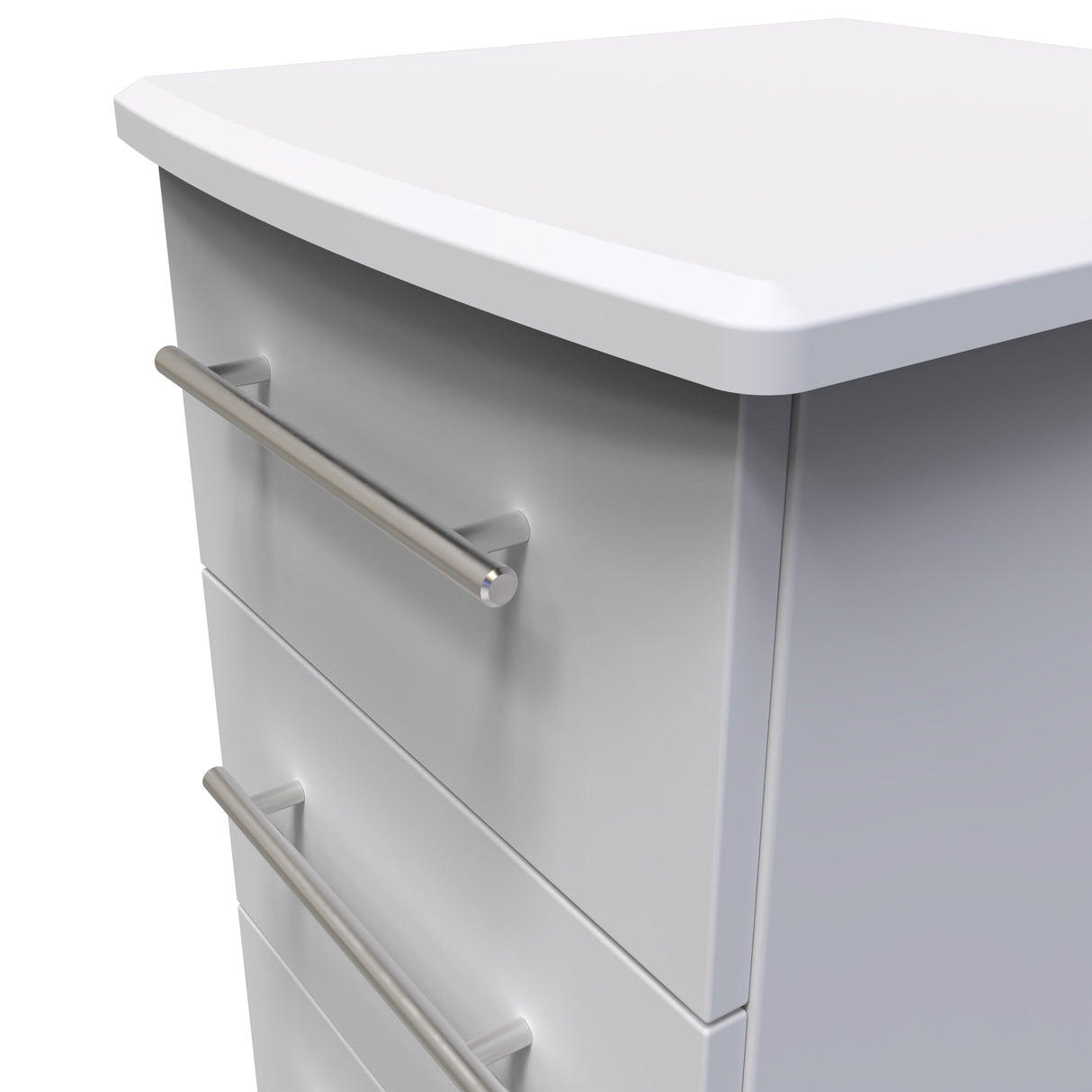 Sherwood 3 Drawer Bedside Cabinet - Welcome Furniture