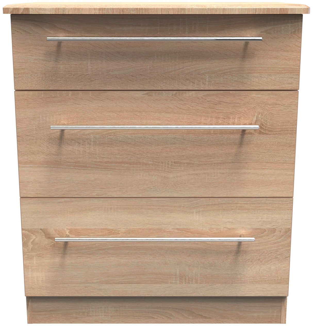 Sherwood 3 Drawer Deep Chest - Welcome Furniture
