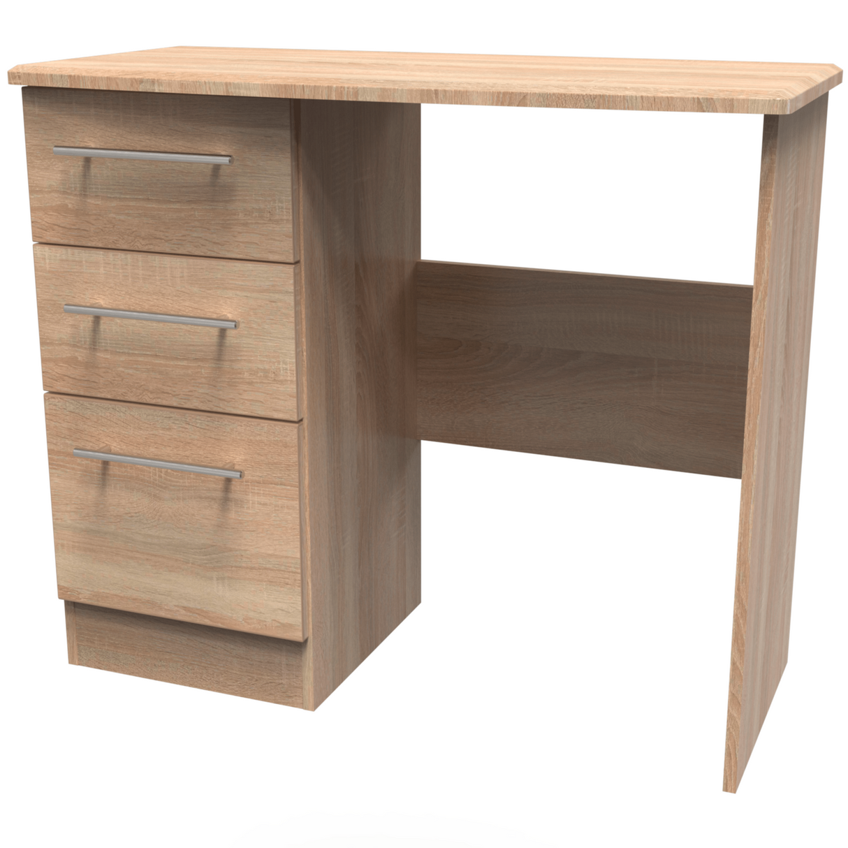 Sherwood 3 Drawer Vanity Dressing Table - Welcome Furniture