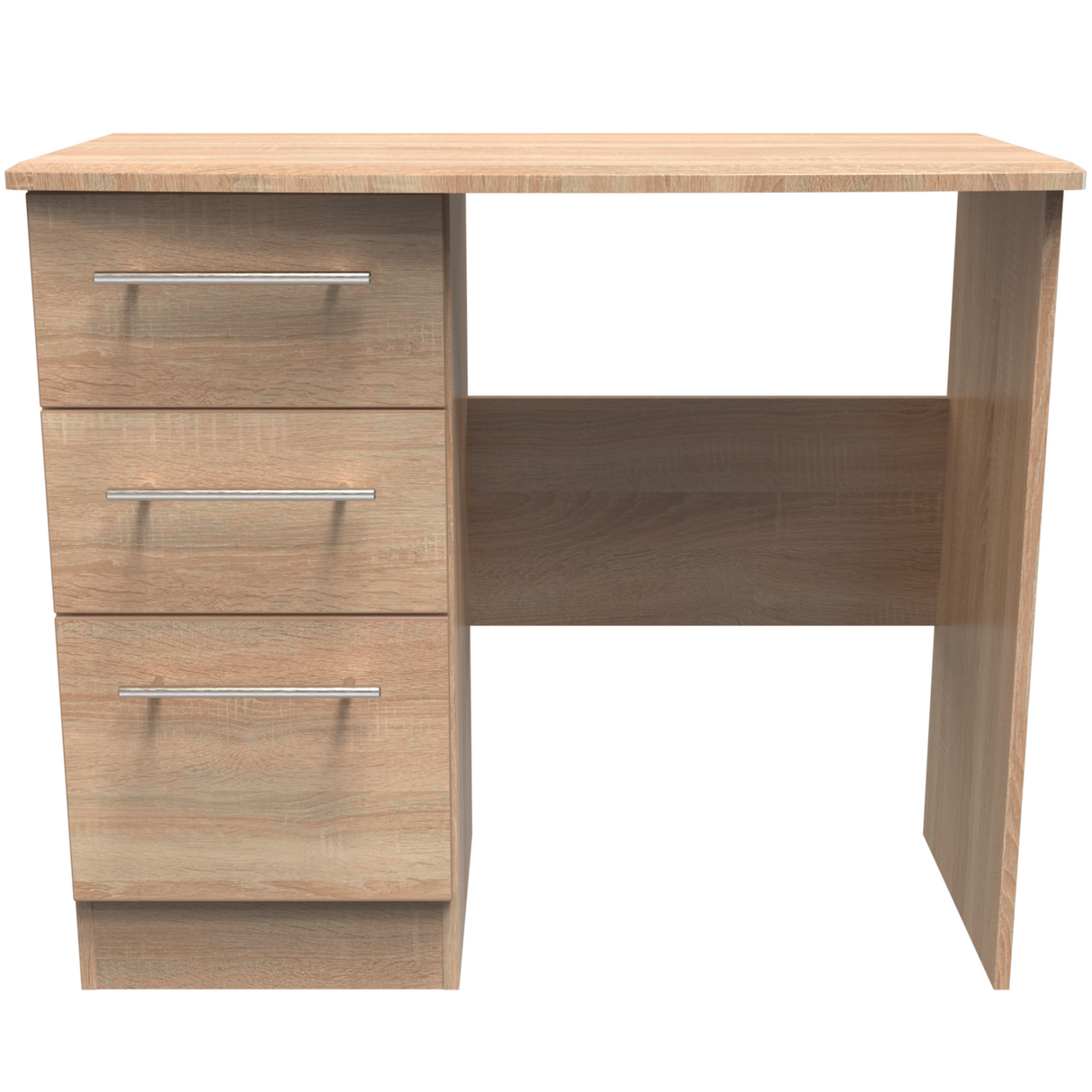 Sherwood 3 Drawer Vanity Dressing Table - Welcome Furniture