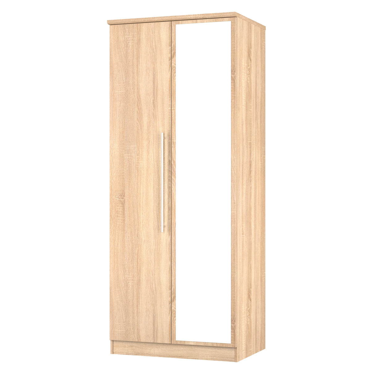 Sherwood Bardolino 2 Door Mirrored Wardrobe - Welcome Furniture