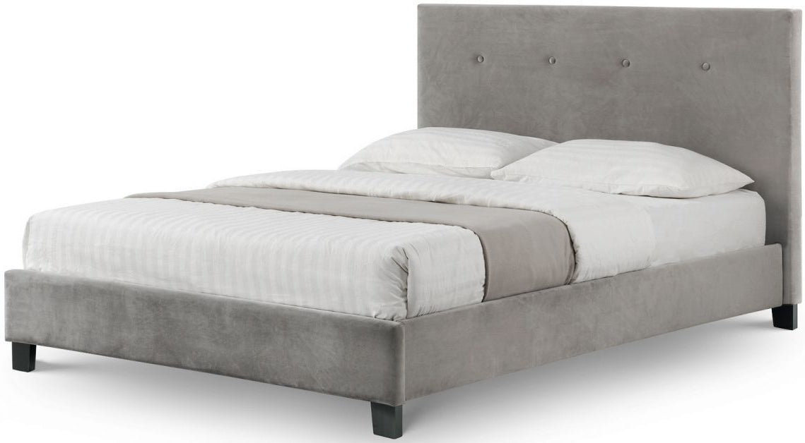 Shoreditch Lift - Up Velvet Ottoman Bed Frame - Julian Bowen
