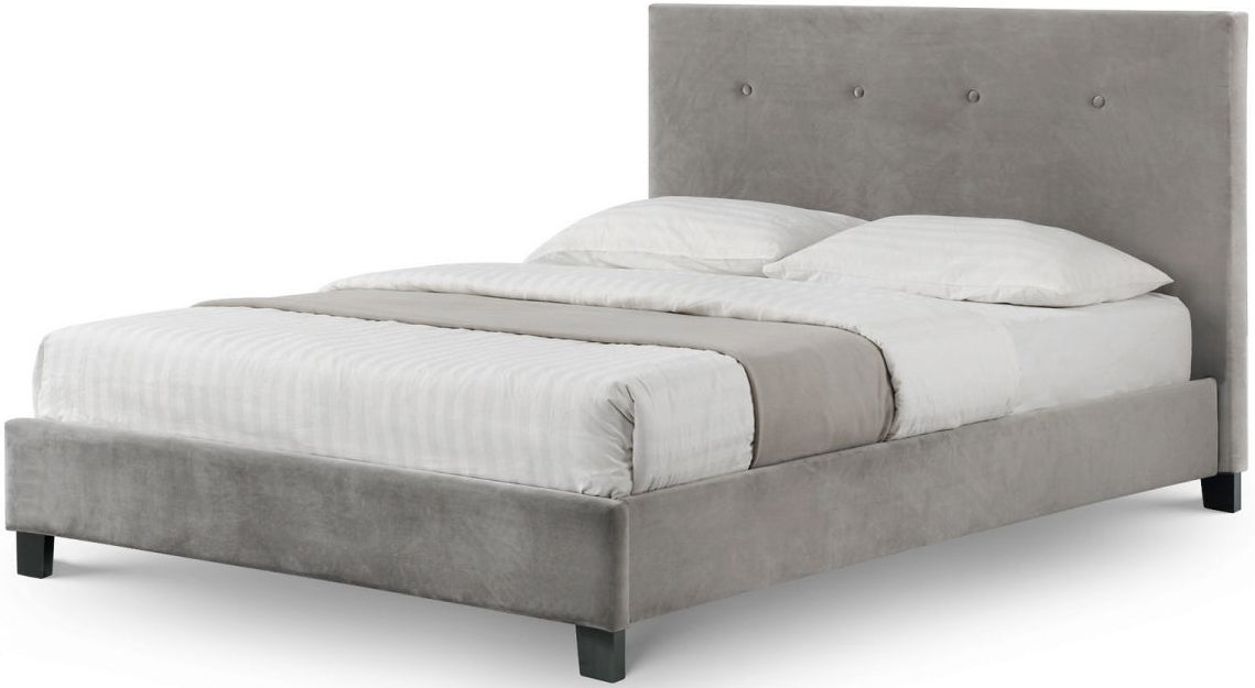 Shoreditch Lift - Up Velvet Ottoman Bed Frame - Julian Bowen