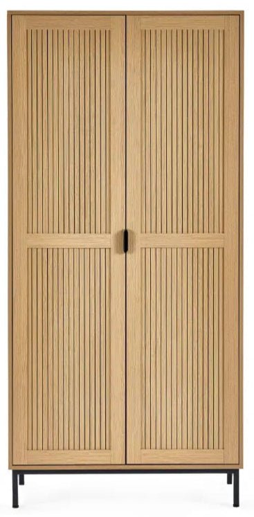 Sia 2 Door Double Wardrobe - Julian Bowen