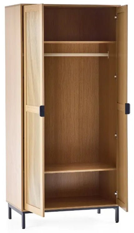 Sia 2 Door Double Wardrobe - Julian Bowen