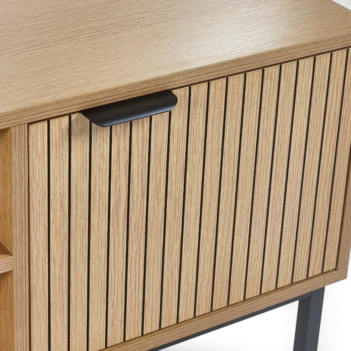 Sia 2 Door TV Unit - Julian Bowen