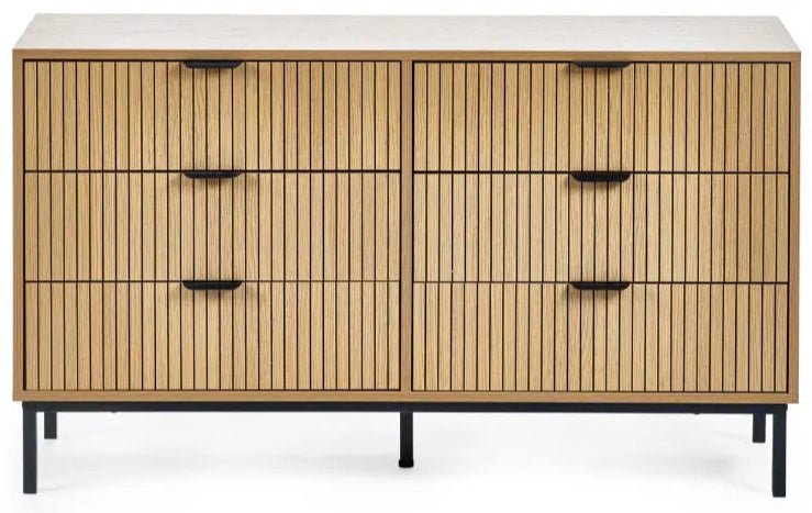 Sia 6 Drawer Chest - Julian Bowen