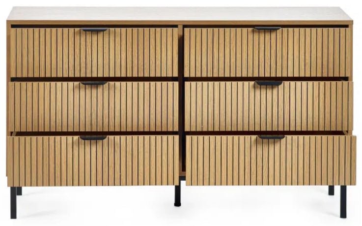 Sia 6 Drawer Chest - Julian Bowen