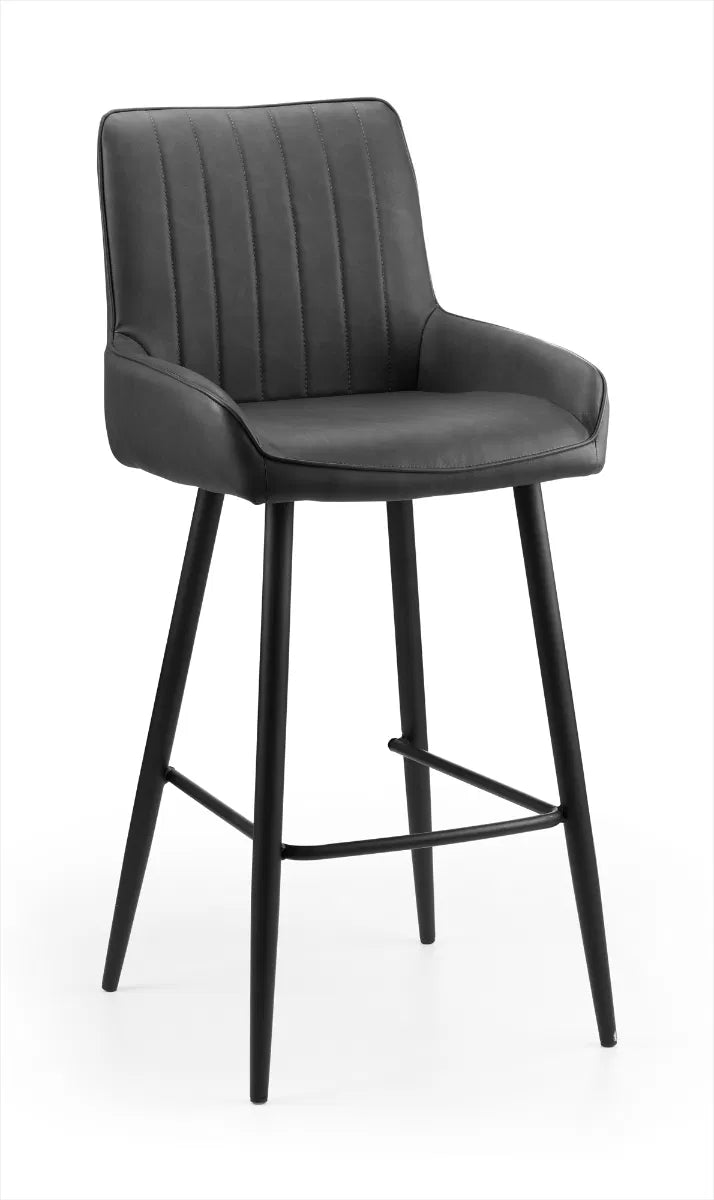 Soho Faux Leather Barstool - Julian Bowen