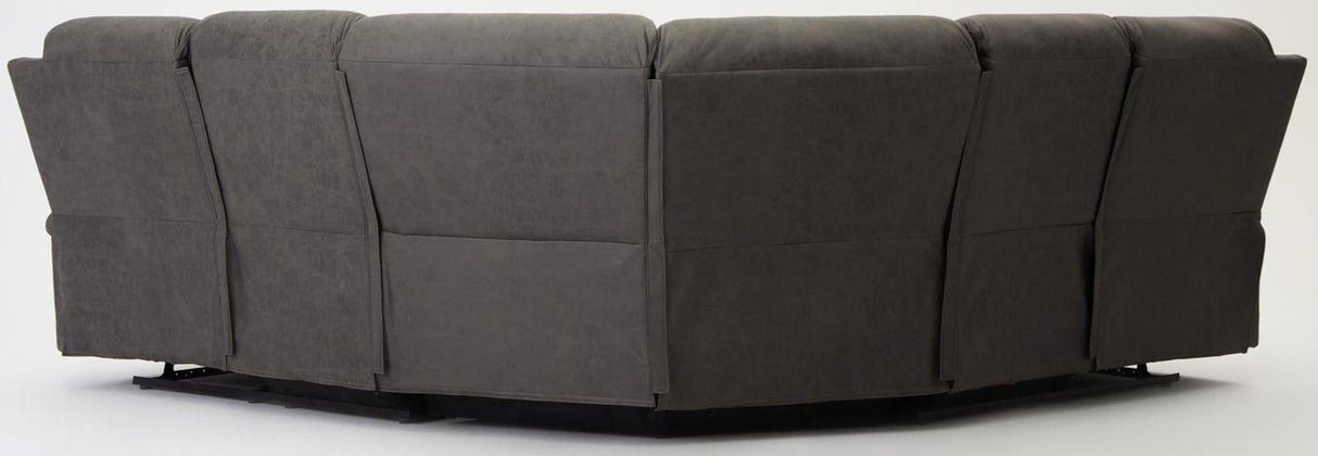 Sonny Air Leather Corner Recliner Sofa - TGC