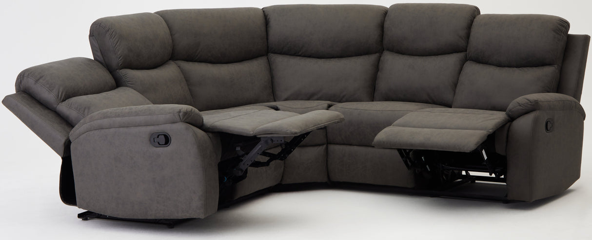 Sonny Air Leather Corner Recliner Sofa - TGC