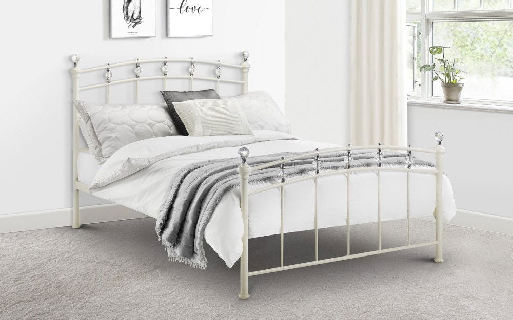 Sophie Metal Bed Frame - Julian Bowen