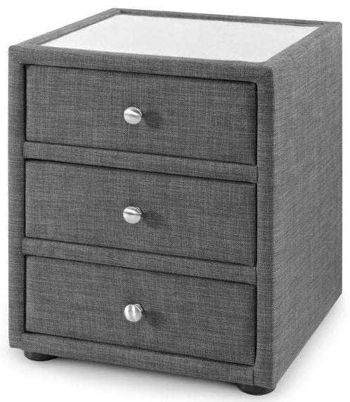 Sorrento 3 Drawer Bedside - Julian Bowen