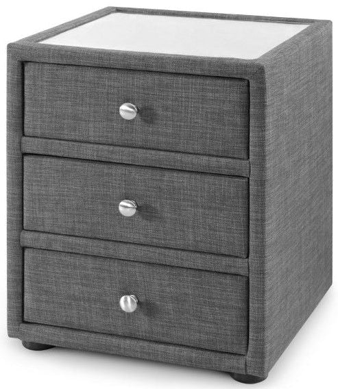 Sorrento 3 Drawer Bedside - Julian Bowen