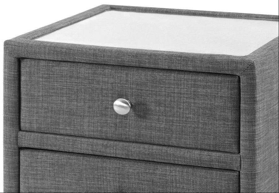 Sorrento 3 Drawer Bedside - Julian Bowen