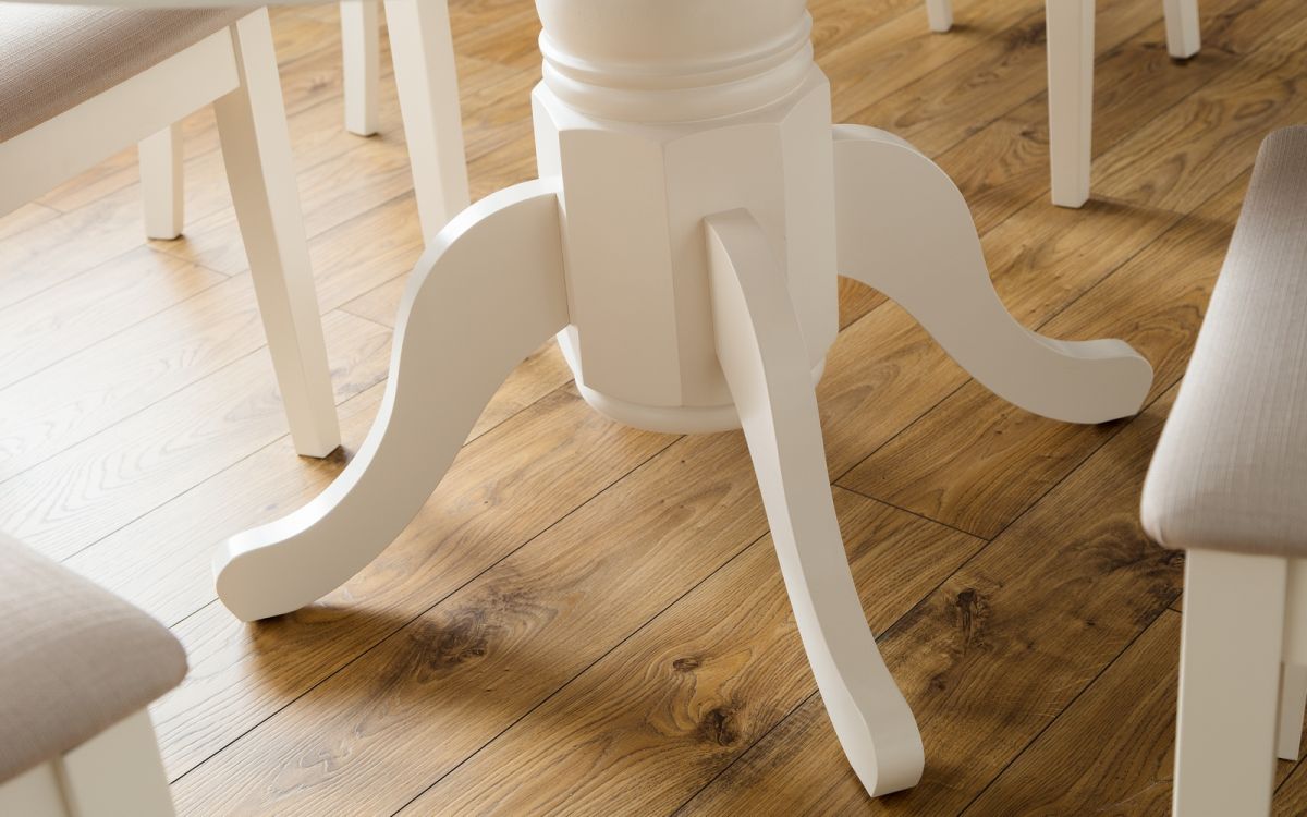 Stanmore Round Extending Dining Table - Julian Bowen