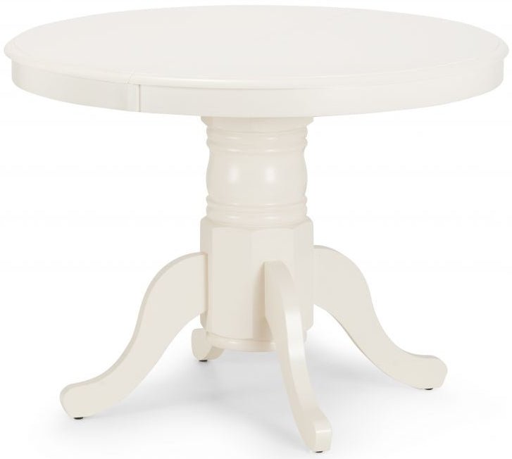 Stanmore Round Extending Dining Table - Julian Bowen