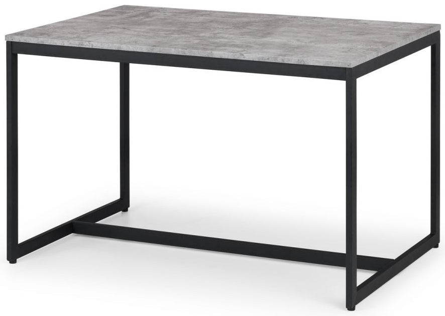 Staten and Soho Dining Set with 4 Chairs - Julian Bowen