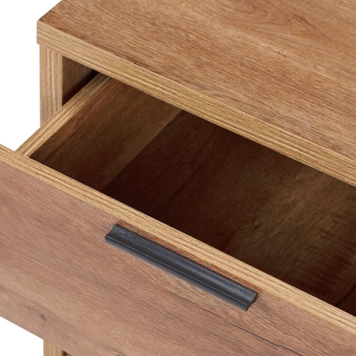 Stockwell Rustic 2 Drawer Bedside - Birlea